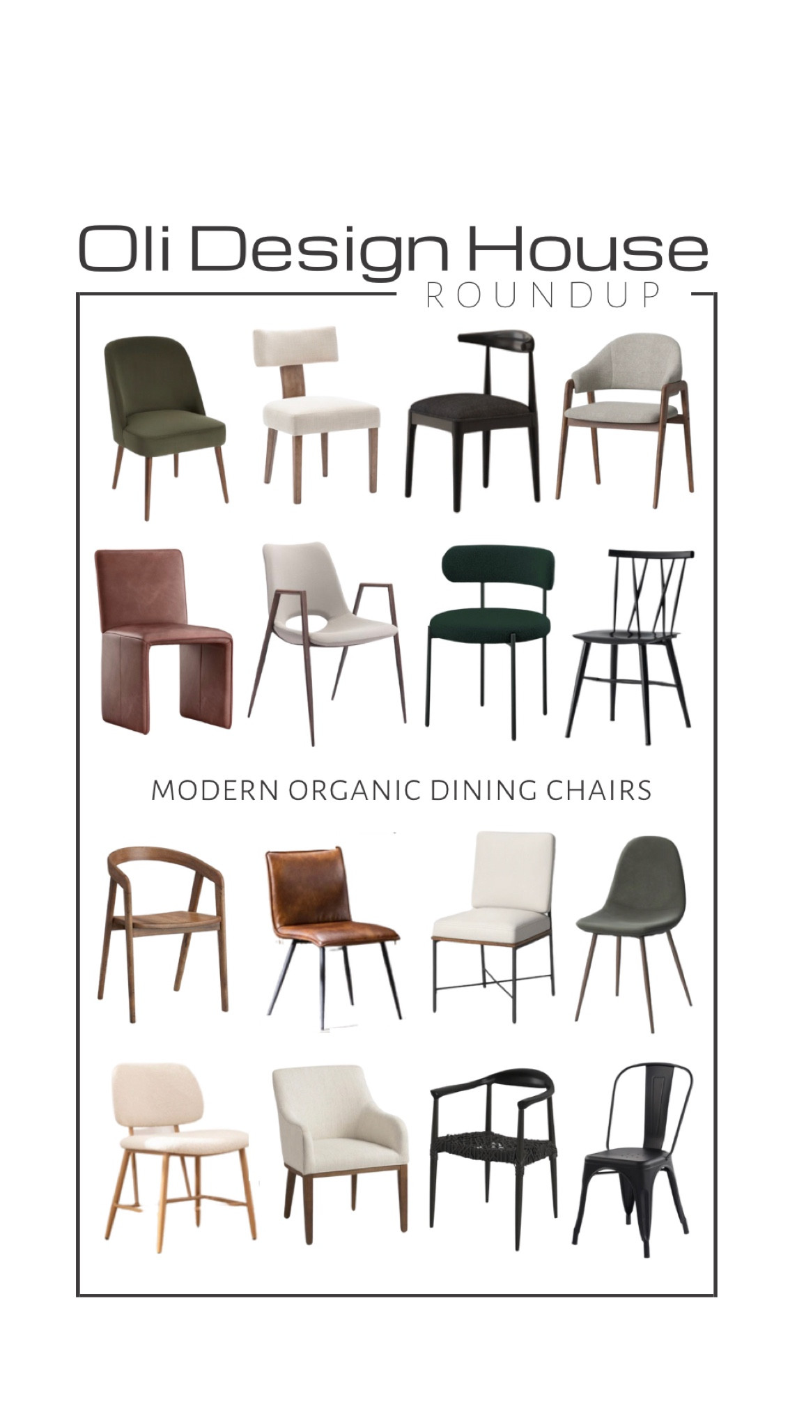 Modern organic dining chairs roundup

Green velvet dining chairs, Sherpa dining chairs, wood and upholstered dining chairs, black dining chairs, leather dining chairs, curve back dining chairs, metal dining chairs

#LTKFind #LTKstyletip #LTKhome