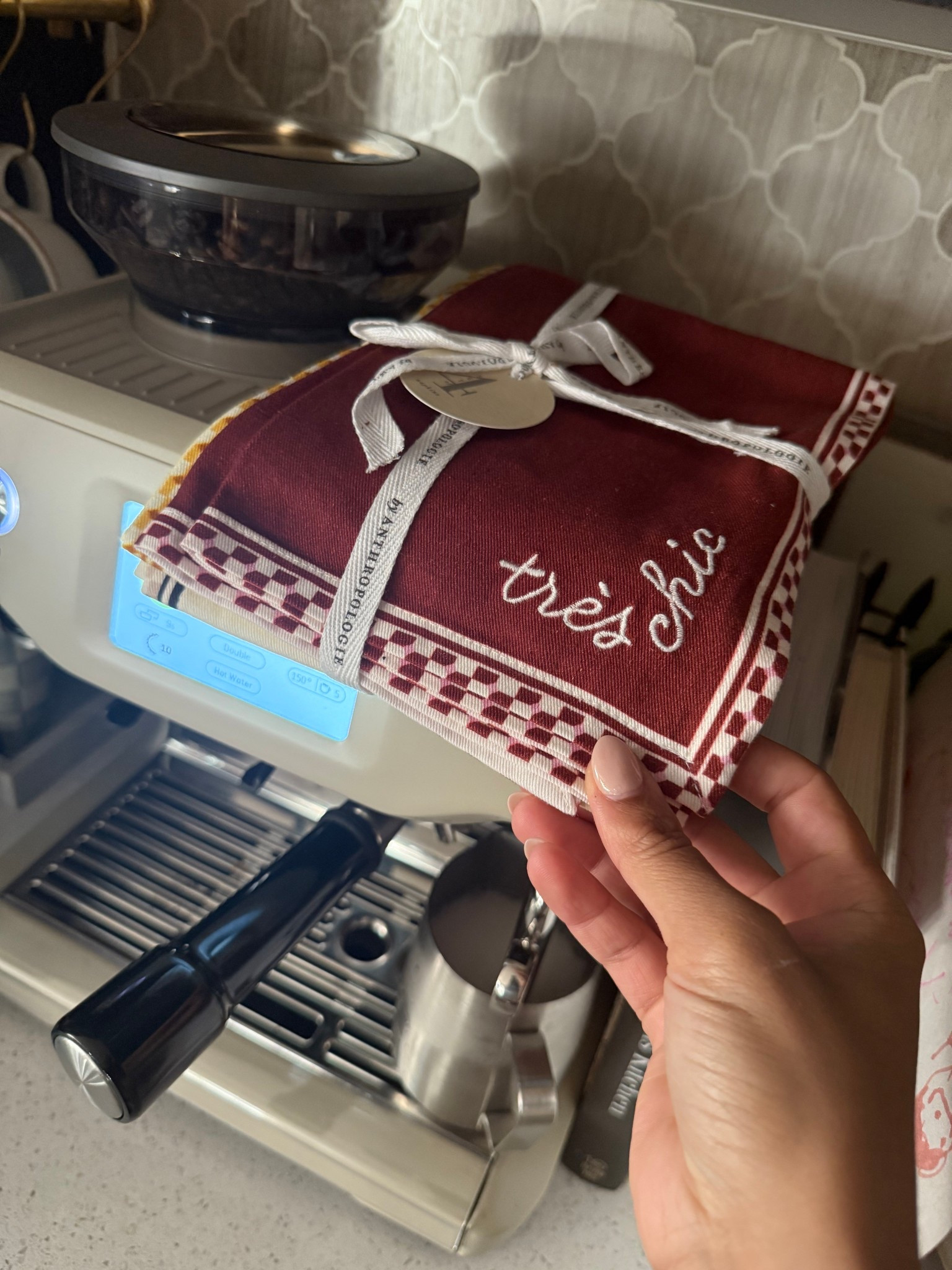 Adorable embroidered napkins that I use as coffee towels! 

#LTKFamily #LTKFindsUnder50 #LTKHome