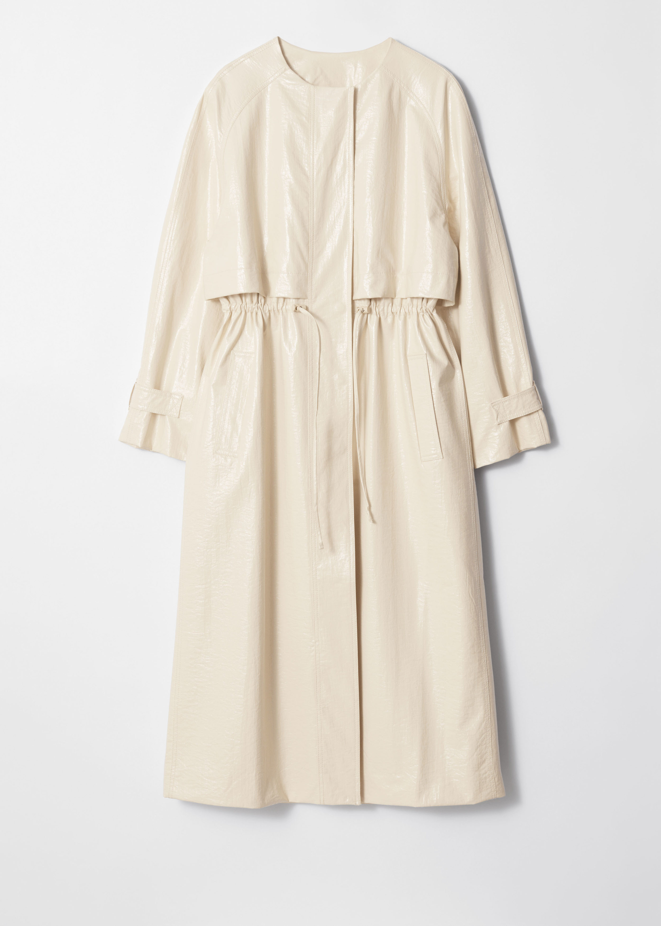 Coated Drawstring Trench Coat | & Other Stories UK