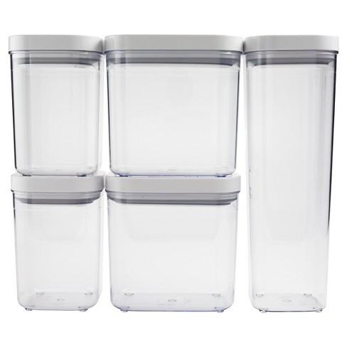 OXO 5 pc Food Storage Canister Set - Clear | Target