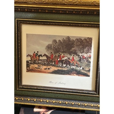 Hour of Meeting Equestrian Framed Print– Ornate Framed Vintage Horse Art | eBay US
