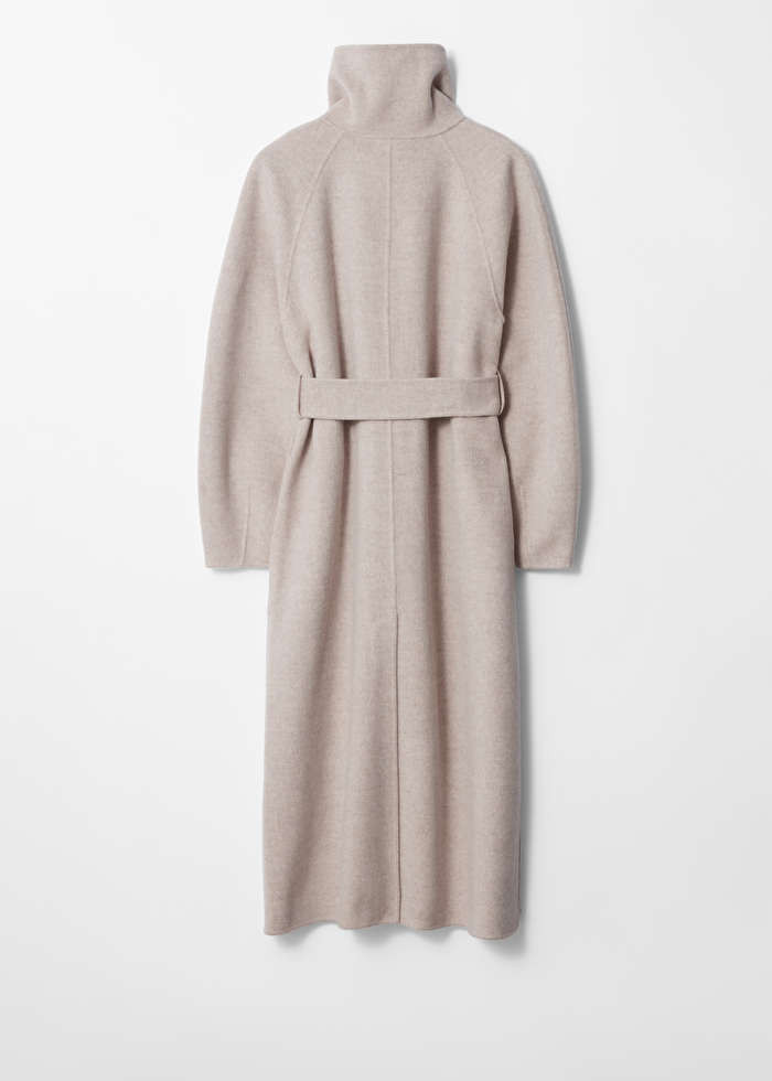 Funnel-Collar Wool Coat | & Other Stories UK