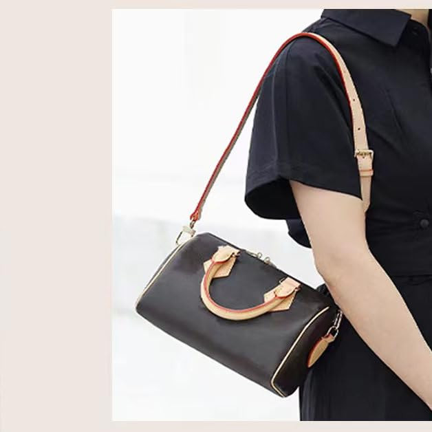 jiesinlov Vachetta Leather Replacement Straps Purse Shoulder Strap for Gracefull Bags (W0.7in,L25.6in-Beeswax) | Amazon (US)