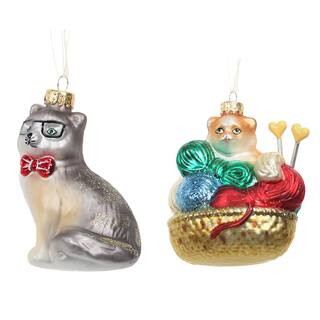 Assorted Cat Glass Ornament by Ashland®, 1pc. | Michaels Stores