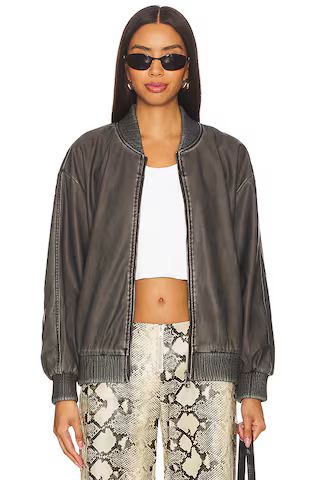 Steve Madden Fyra Jacket in Dark Grey from Revolve.com | Revolve Clothing (Global)