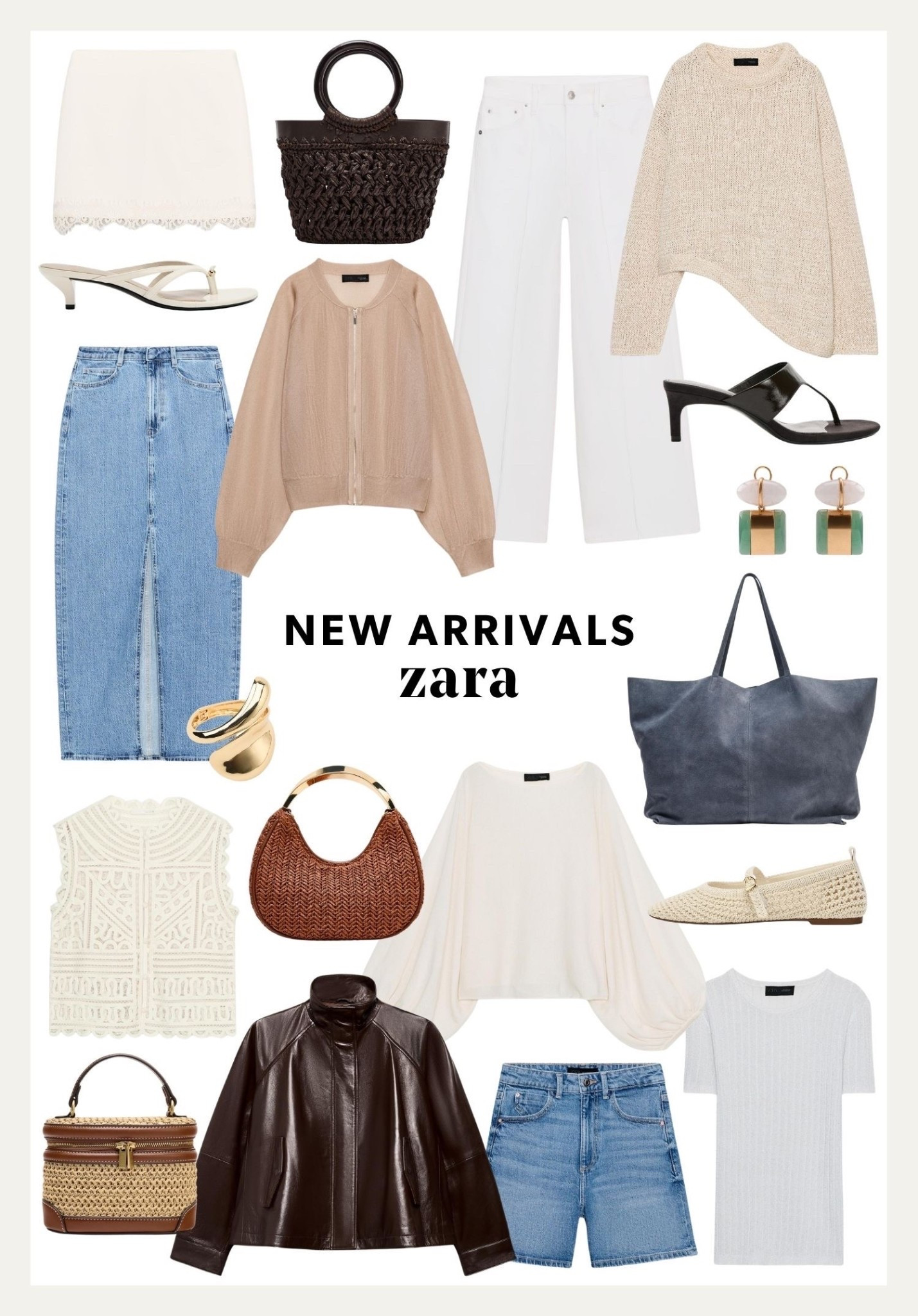 New spring arrivals at @Zara 

#LTKSeasonal #LTKOver40