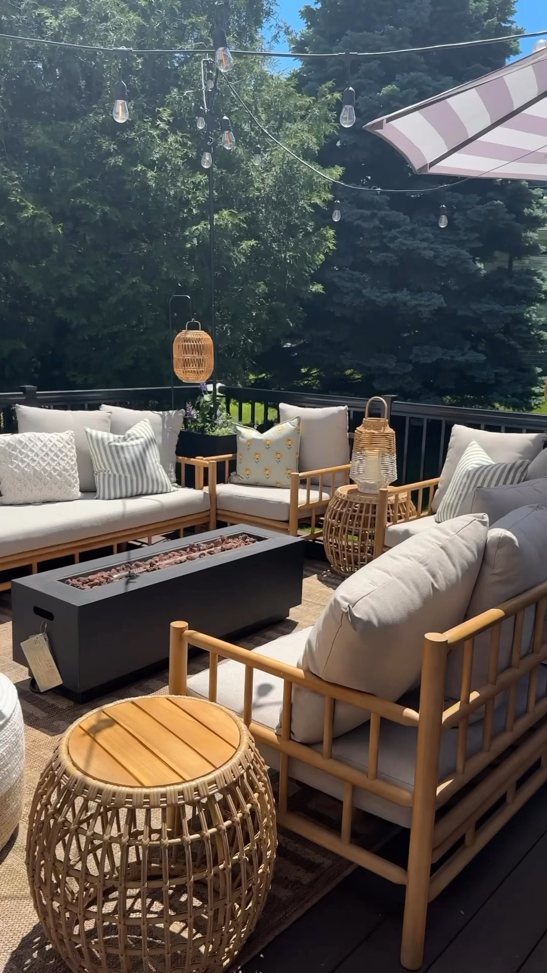 We just hosted my mom’s big birthday bash in our backyard all thanks to @BedBathandBeyond ! We were able to light up the back with string lights and stands from them and added coziness with the outdoor rugs and fire pit. The cherry on top were the raised planters and potting bench though!
I initially only bought two raised planters but liked them so much I bought a third one for our herbs! And can I just say this potting bench from Bed Bath and Beyond is so useful. Did you catch me converting it from a gardening potting bench to a drink bar? It holds wine glasses and all your serving necessities. I even used the recessed portion of the table to hold ice and to keep drinks cool!

#outdoorfurniture #patio #bedbathandbeyond #summer #patiolife

#LTKHome #LTKFallSale #LTKSeasonal