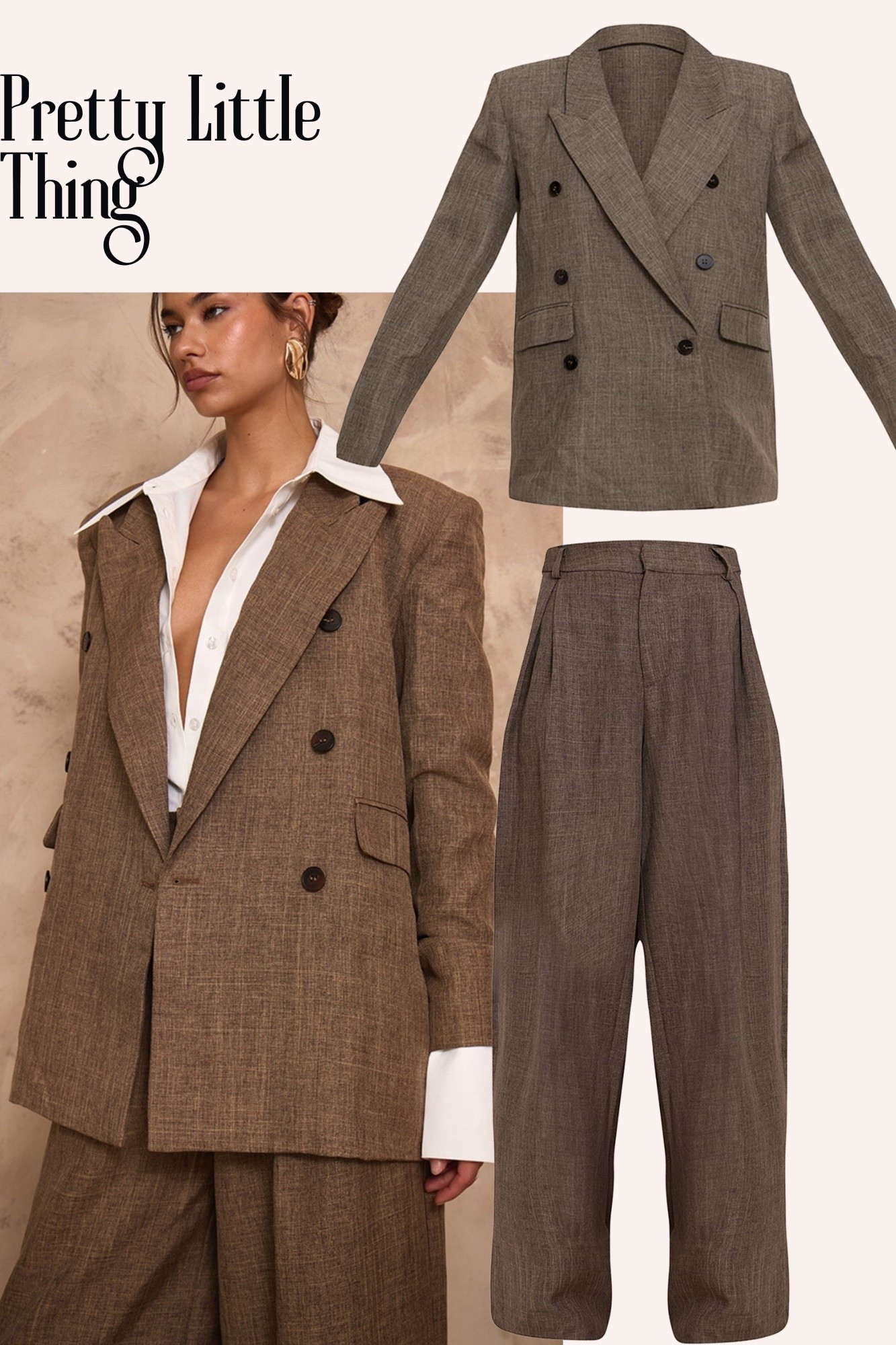 Chocolate suit from Pretty Little Thing is perfect for my corporate ladies this fall🤎

#LTKSeasonal #LTKSaleAlert #LTKFindsUnder50