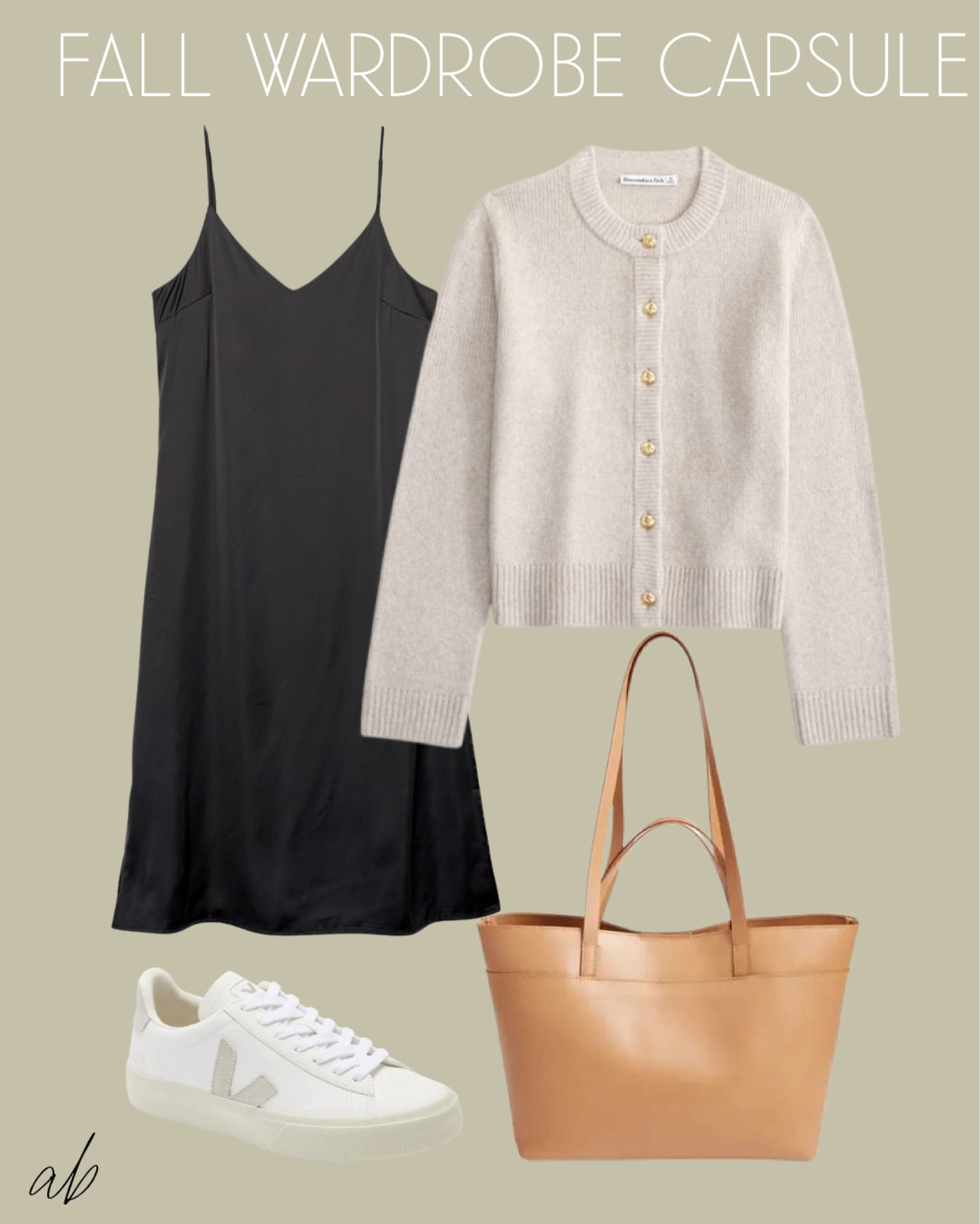 Fall capsule outfit idea Amazon slip dress cardigan sweater 

#LTKFindsUnder100 #LTKFindsUnder50 #LTKSeasonal