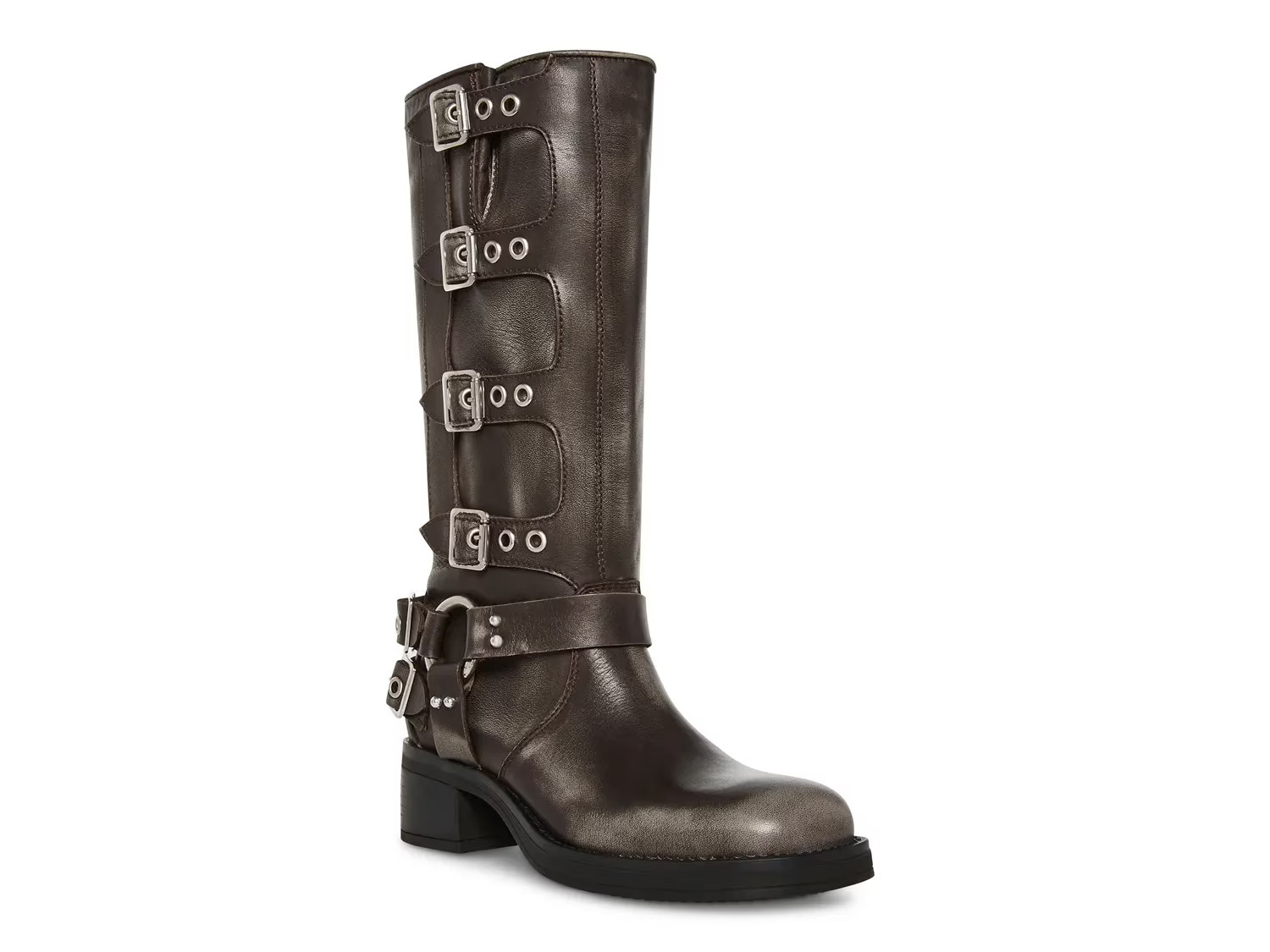 Steve Madden Brocks Moto Boot | DSW