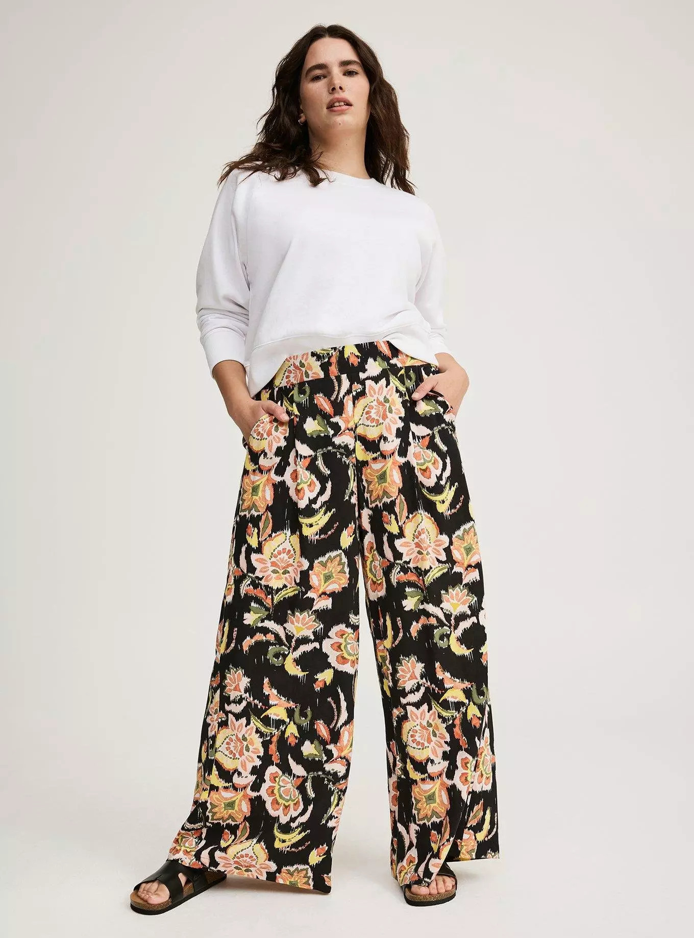 Pull-On Wide Leg Pant | Torrid (US & Canada)
