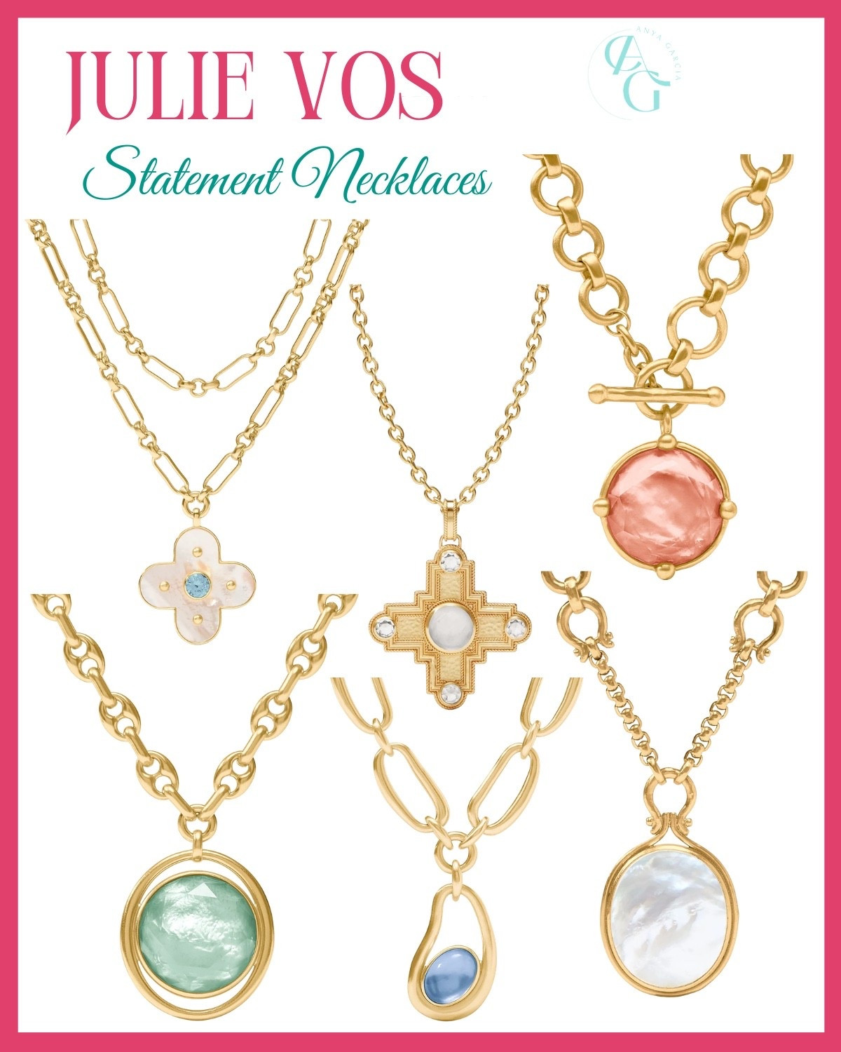 Julie Vos ~ Statement Necklaces 

#LTKWorkwear #LTKWedding #LTKBeauty
