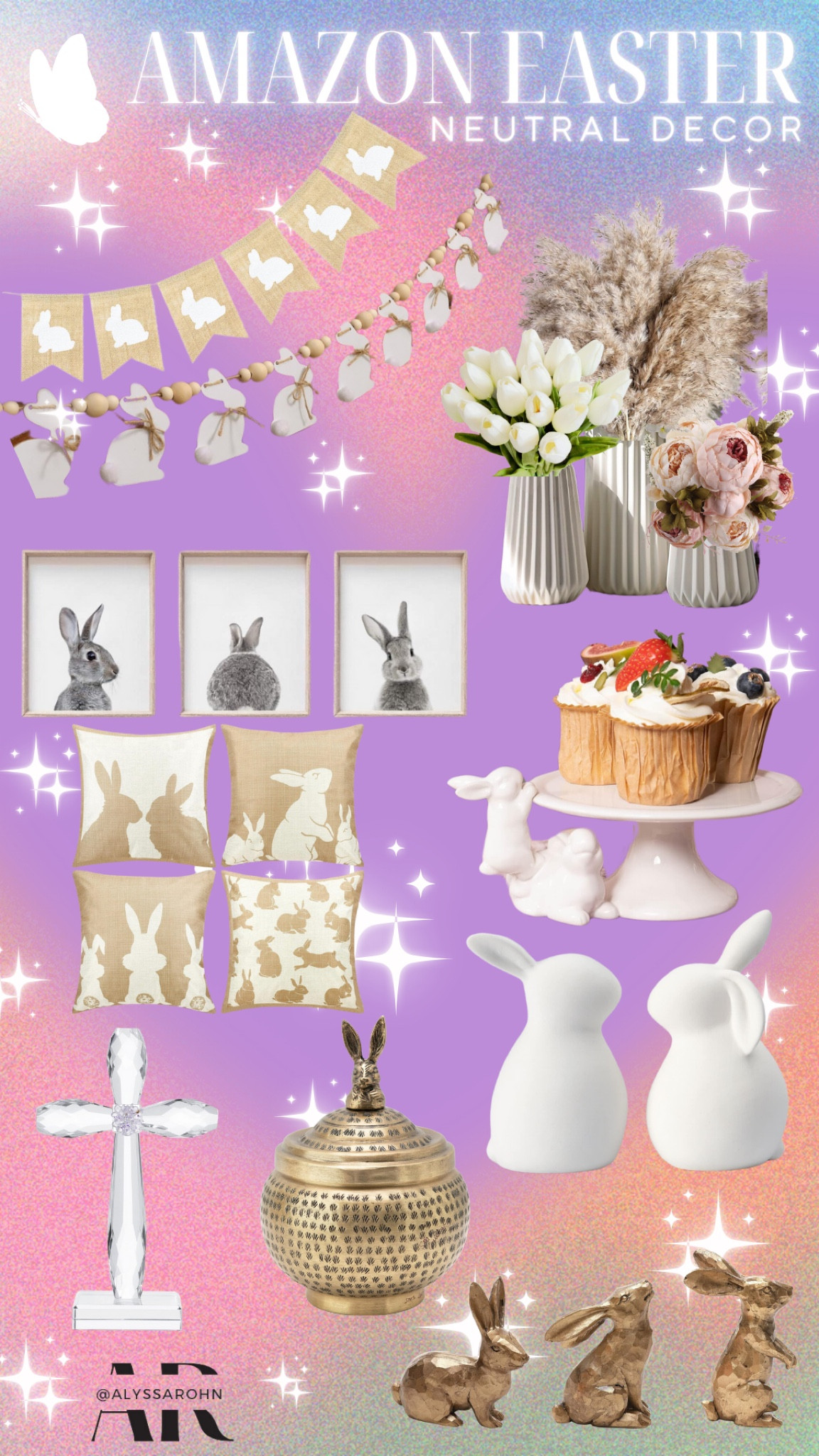 Neutral Easter decor 

#LTKSeasonal #LTKhome #LTKfindsunder50