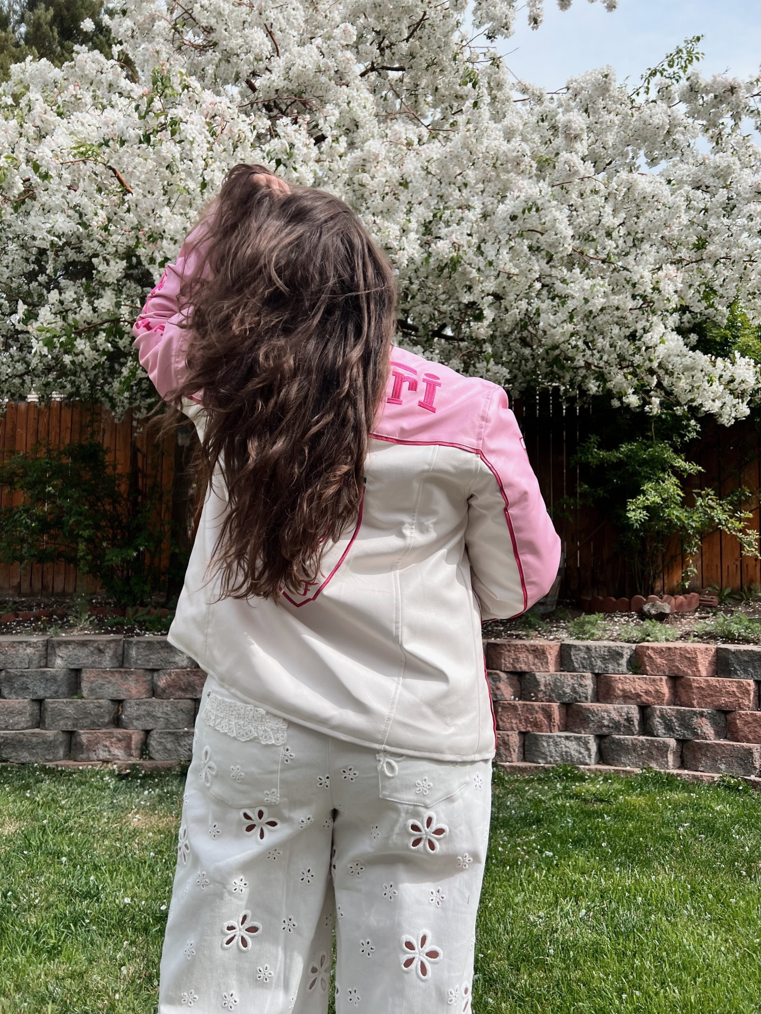 🌸🎀 Finally wearing cute outfits again 🥲 not just leggings and my husbands old tshirts. 

I went ahead and got some clothes in my current size for spring. I’m working on loosing the pregnancy weight still so I know my sizes will be changing over the next few years but I needed to have clothes I was excited about wearing again 💕

Pants are For Love and Lemons on sale at @Revolve linked below! 

#summeroutfit #springoutfit #eyelet #whitepants #postpartum 

#LTKSeasonal #LTKMidsize #LTKPetite