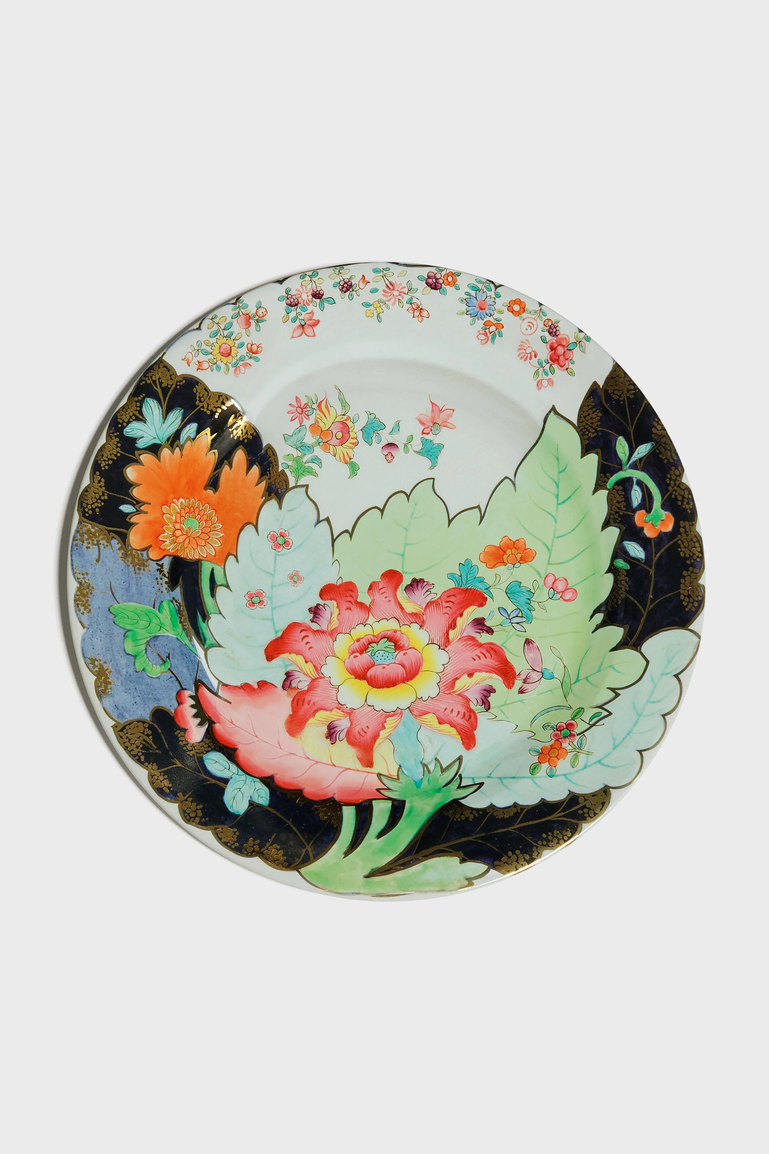 Tobacco Leaf 10 Inch Tin Plate | Tuckernuck (US)