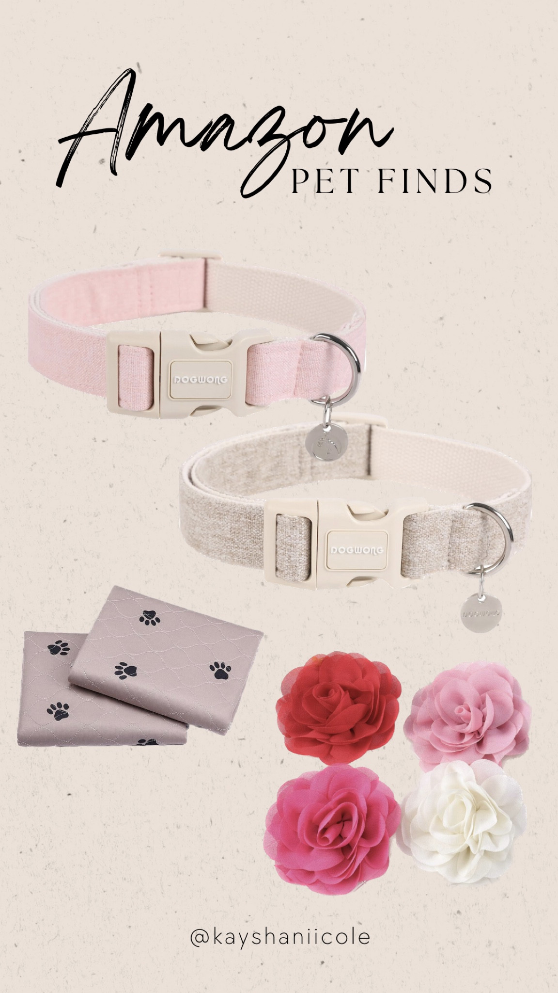 My recent order from Amazon! Found the perfect collars and bows for my frenchie girls. 

#LTKfindsunder50 #LTKfamily #LTKfindsunder100