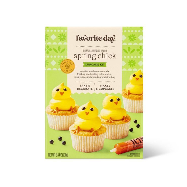 Spring Chick Cupcake Kit - 8.73oz - Favorite Day™ | Target