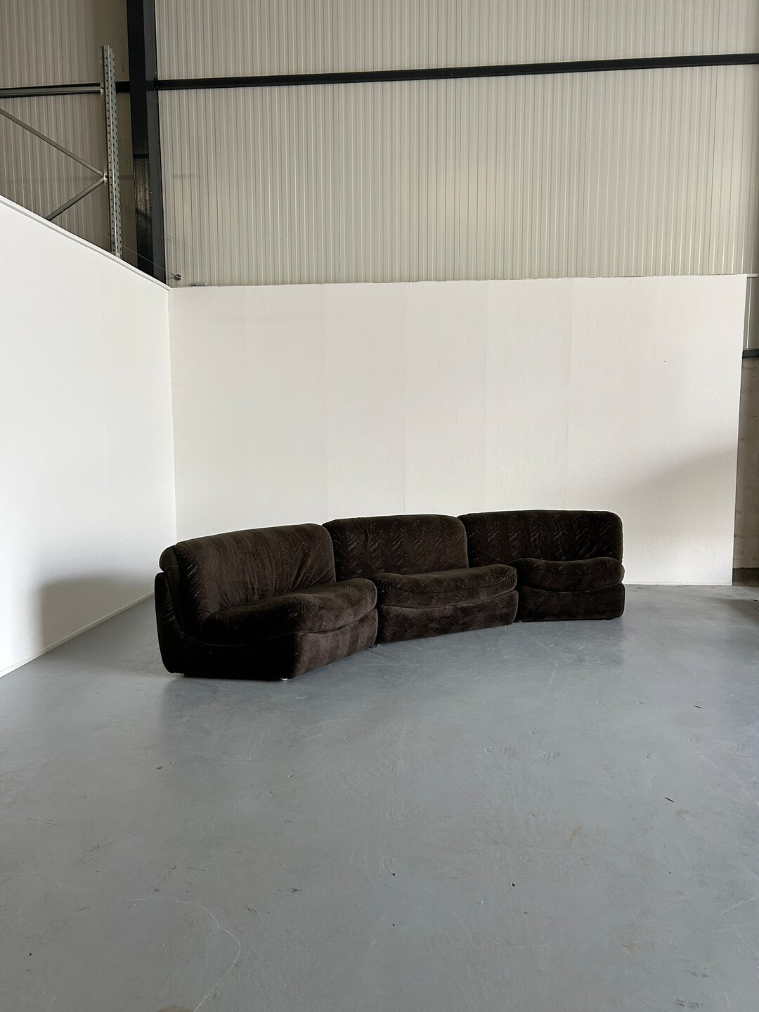 Vintage Mid-century Modern Curved Modular Sofa in Style of Vladimir Kagan, Attributed to Wittmann... | Etsy (UK)