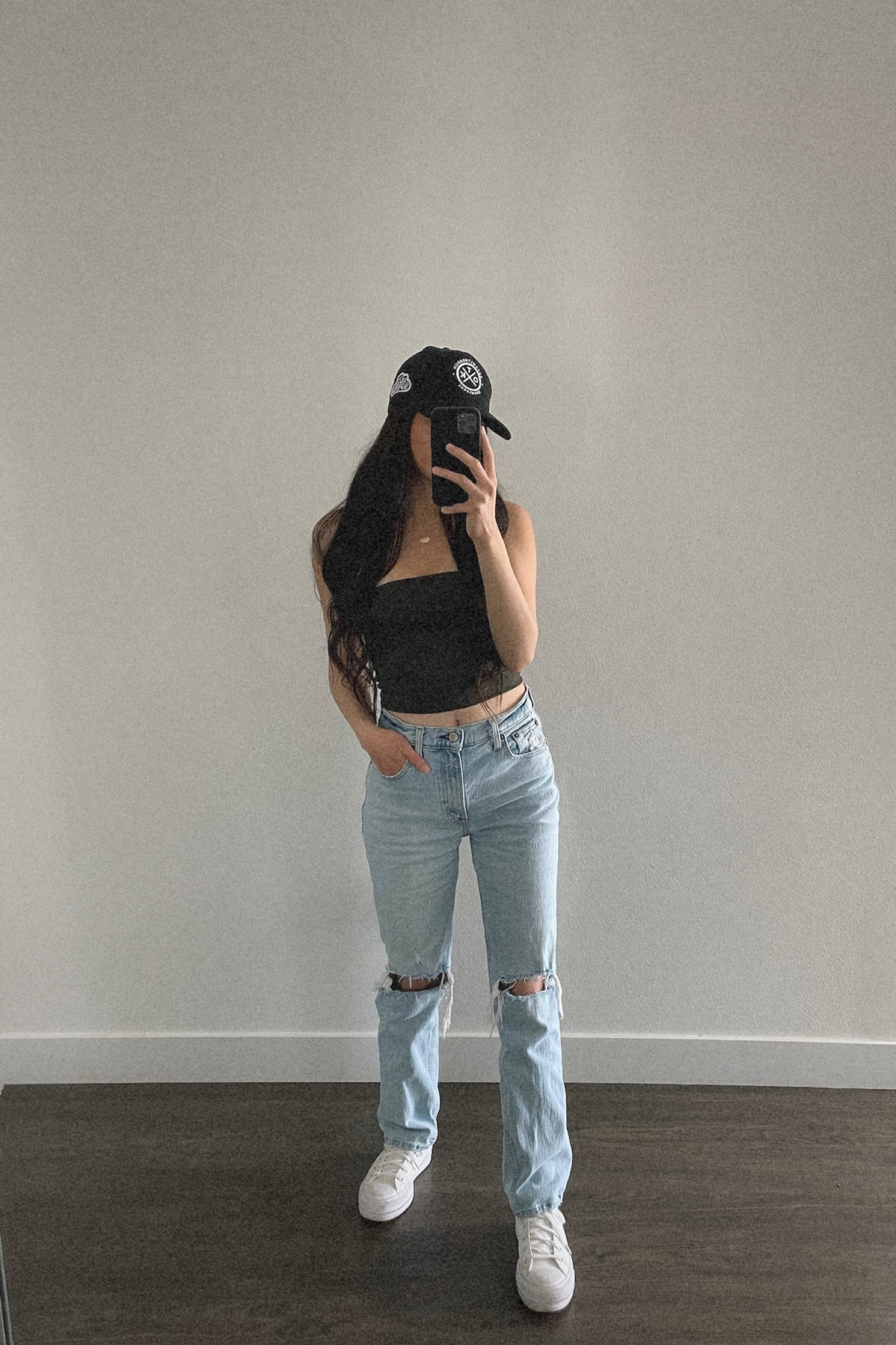Tube top (xs) denim (25 short) converse (7.5) #abercrombie #forever21 #converse #denim 

#LTKstyletip #LTKshoecrush #LTKsalealert