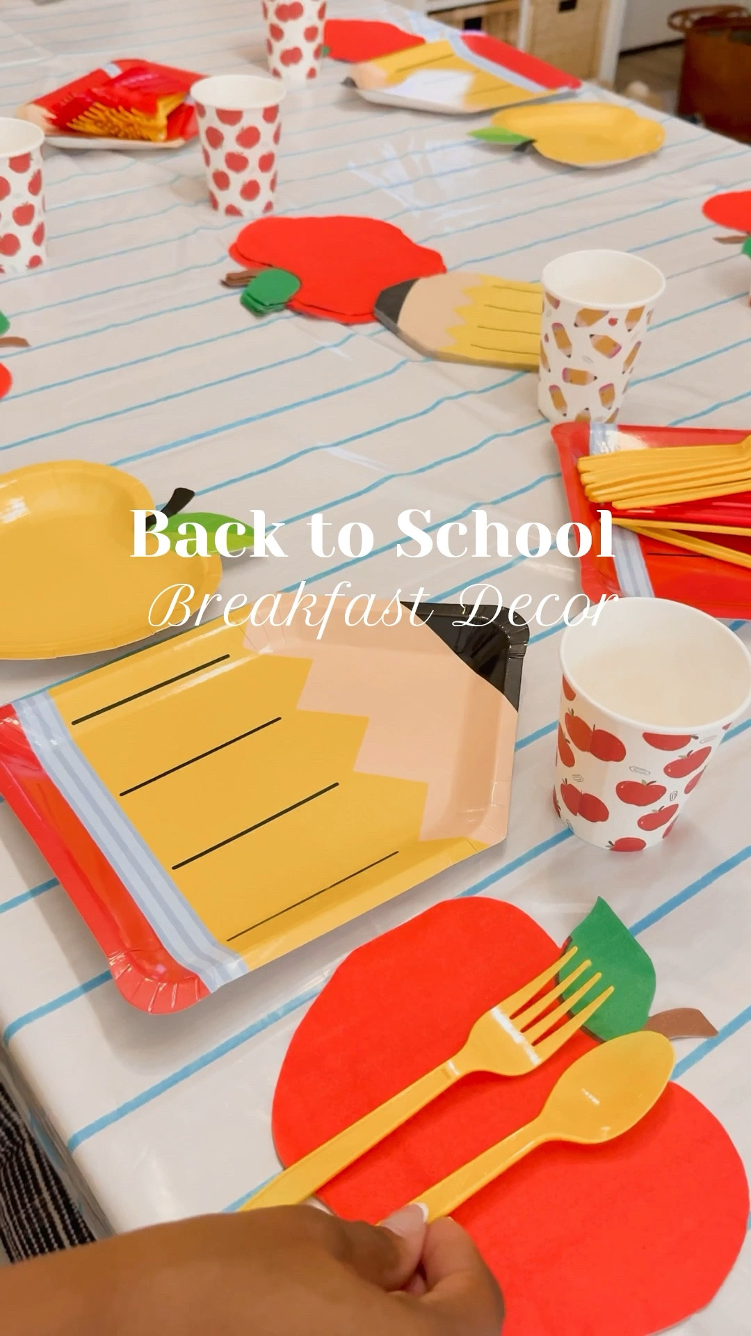 Every year, we kick off the first day of school with a big, beautiful breakfast. 🍎✨ And even though we homeschool now, we decided that tradition was one thing we wouldn’t change. In fact, we lean into it even more—making it special, exciting, and something the kids can truly look forward to as we start our school year.

With all the back-to-school buzz and excitement happening everywhere this time of year, I want my kids to feel that same joy in our home. That’s why we go all out—school-themed décor, individual place settings for each child, fun little details that make them smile, and yes… balloons! 🎈

I usually set everything up the night before so that when the kids wake up on the first day of homeschool and come downstairs for breakfast, they’re greeted with a space that feels magical. It’s a moment we all look forward to, and I love seeing their faces light up.

This little tradition has become such a sweet way to mark the start of a new chapter each year. I can’t wait to share our first day of homeschool with you soon—it’s going to be so special. 💛📚

#HomeschoolLife #FirstDayTraditions #BackToSchoolBreakfast #HomeschoolMomOfSix #LifeSchooling #FamilyTraditions


#LTKFamily #LTKFindsUnder50 #LTKParties