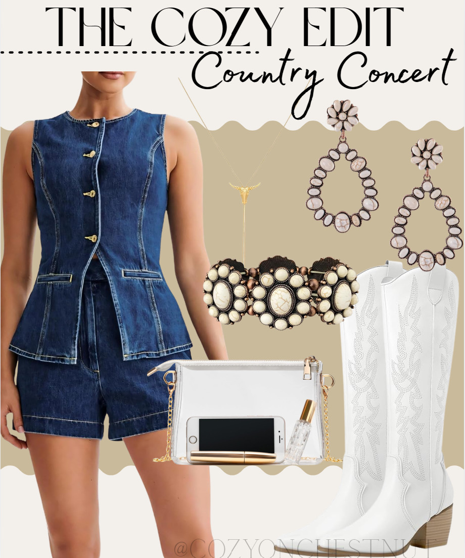 Get ready for a night of fun with these country concert essentials! 

 #LTKgrwm #LTKootd #LTKSeasonal