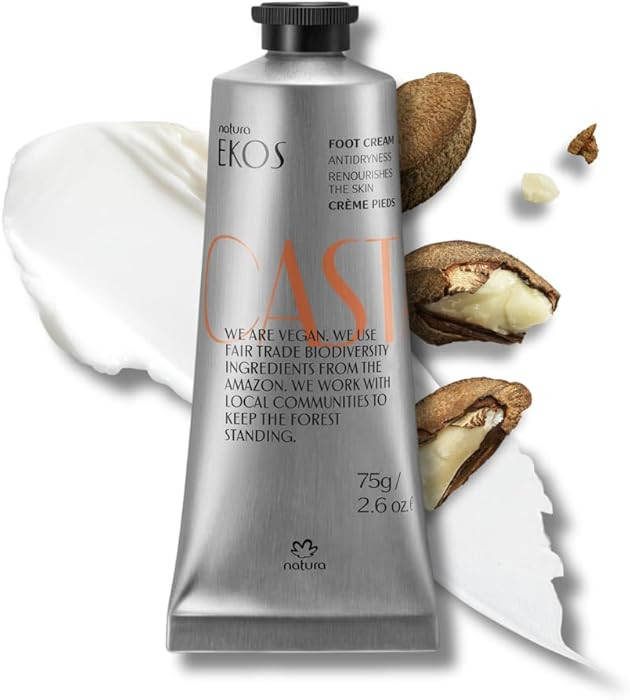 Natura - Brazil Nut Nourishing Foot Cream - Nourish & Soothe Dry Skin - Fast Absorbing - With Cas... | Amazon (US)