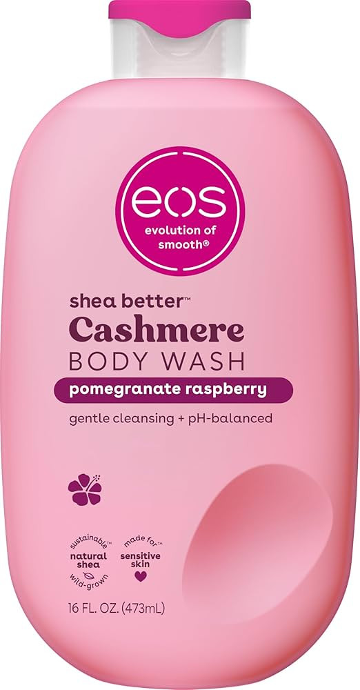 eos Cashmere Body Wash \u2013 Pomegranate Raspberry, Moisturizing Body Wash, Creamy Gel Formula, ... | Amazon (US)