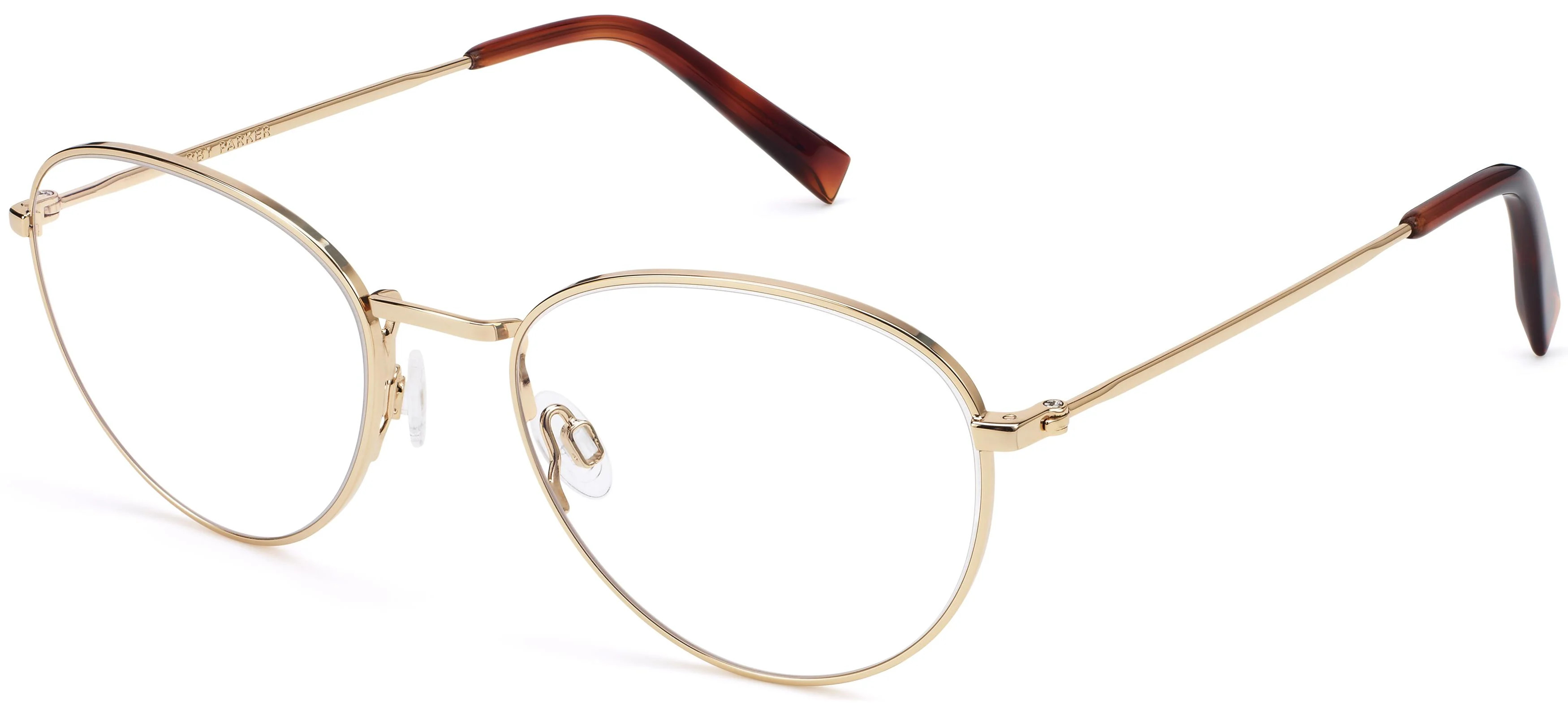 Hawkins Eyeglasses in Polished Gold | Warby Parker | Warby Parker (US)