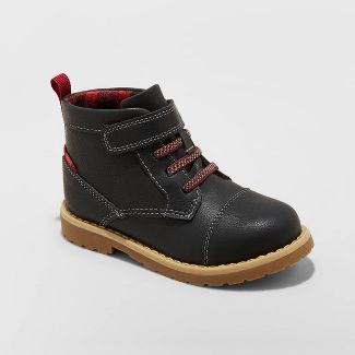 Toddler Boys' Adam Fashion Boots - Cat & Jack™ Charcoal | Target