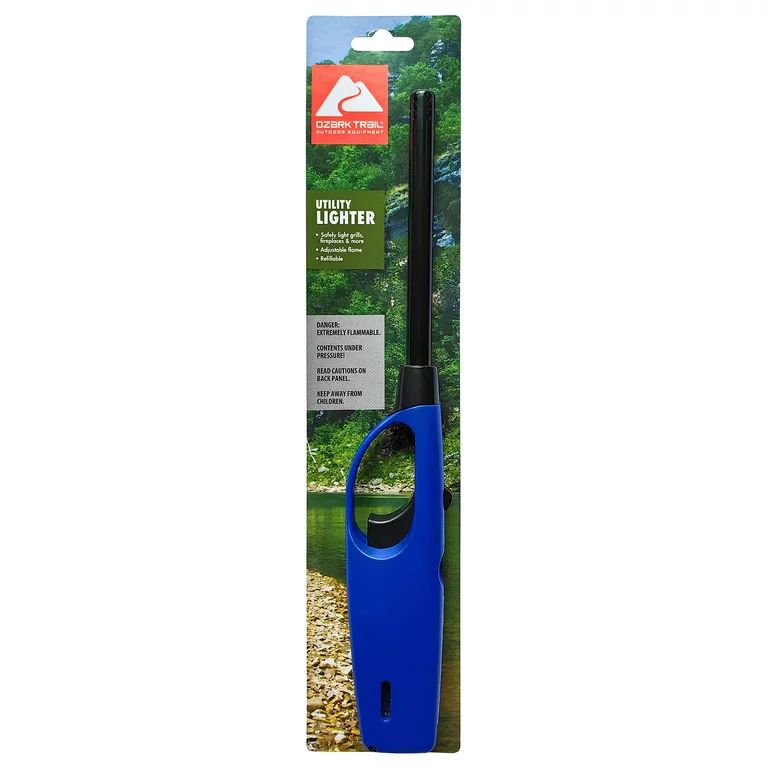 Ozark Trail Multipurpose BBQ Lighter, Blue, 1 Unit | Walmart (US)