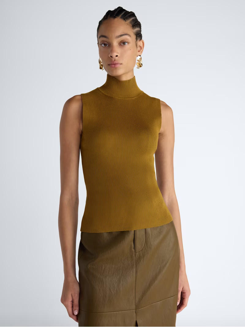 Scoop Women\u2019s and Women\u2019s Plus Sleeveless Turtleneck Sweater, Midweight, Sizes XS-4X | Walmart (US)
