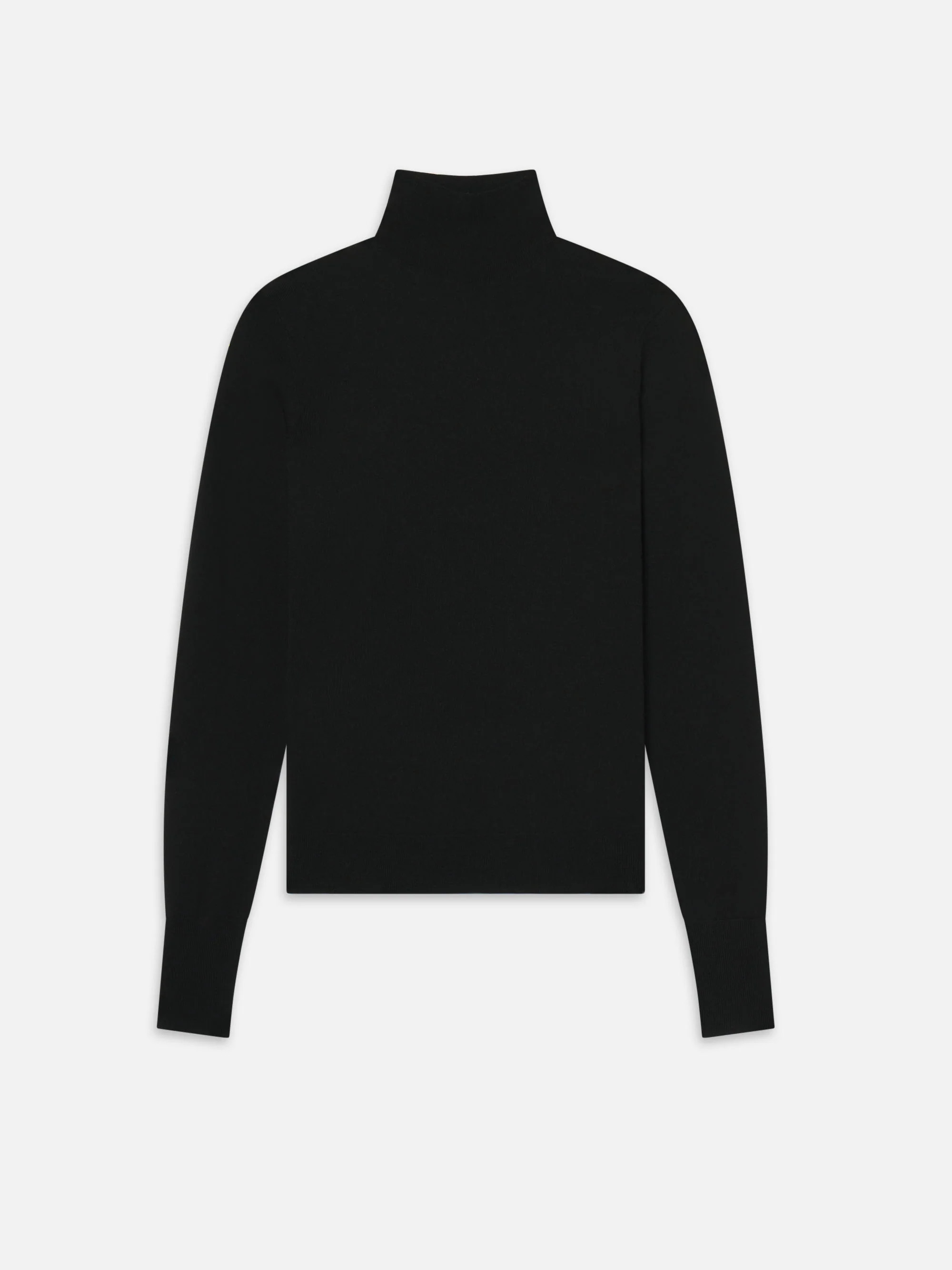 Slim Turtleneck -- Black | Frame Denim