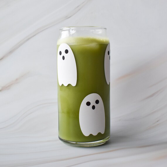 Clear Coffee Beer Can Glass With Various Vinyl Traditional - Etsy | Etsy (US)