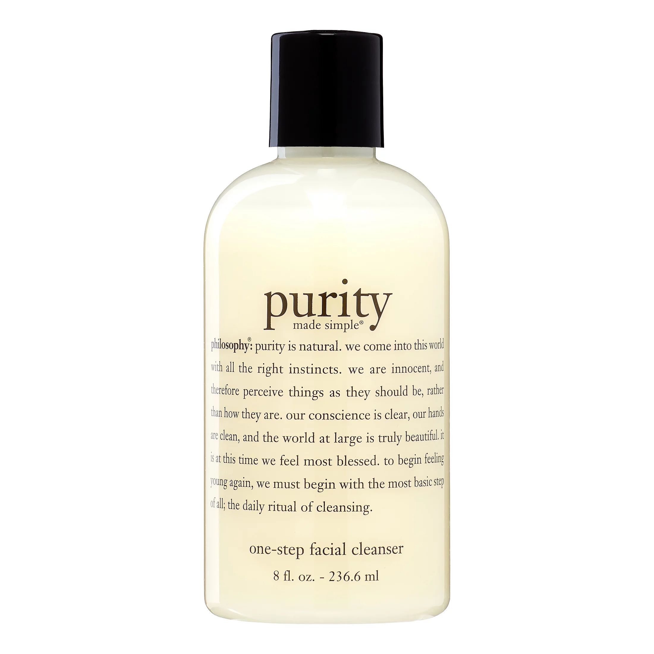 Philosophy Purity Made Simple One Step Facial Cleanser, Face Wash for All Skin Types, 8 fl oz - W... | Walmart (US)