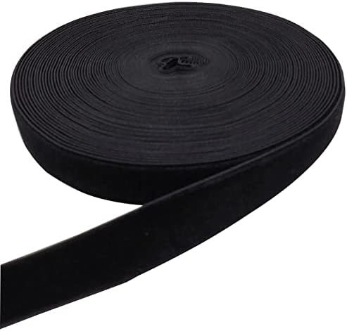 Amazon.com: 15 Yards Black Velvet Ribbon Spool, for Wedding, Gift Wrapping, Hair Bows, Home Decor... | Amazon (US)