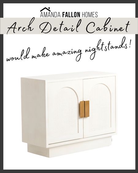 Gorgeous white arched detail cabinet! Two of these cabinets would be great as a nightstands! Or put two together for a stunning sideboard!

#tjmaxx #Cabinet #Nightstand #AccentTable #Sideboard #buffet #Console #BedroomDecor #DiningroomDecor #LivingroomDecor #Entryway

#LTKhome