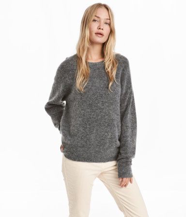 H&M Fine-knit Wool-blend Sweater $49.99 | H&M (US)