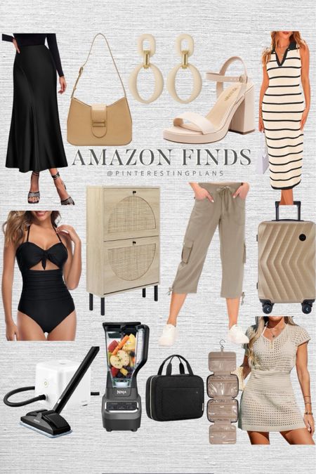 Amazon Finds 🙌🏻🙌🏻

Swimsuit, luggage, purses steamer, travel cube, spring dress 

#LTKhome #LTKstyletip #LTKSeasonal