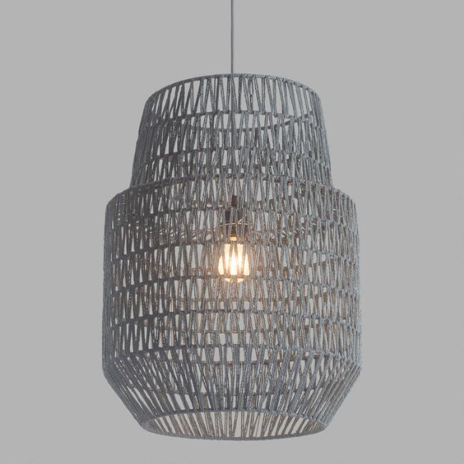 Gray Two Tier Daydream Pendant Lamp | World Market