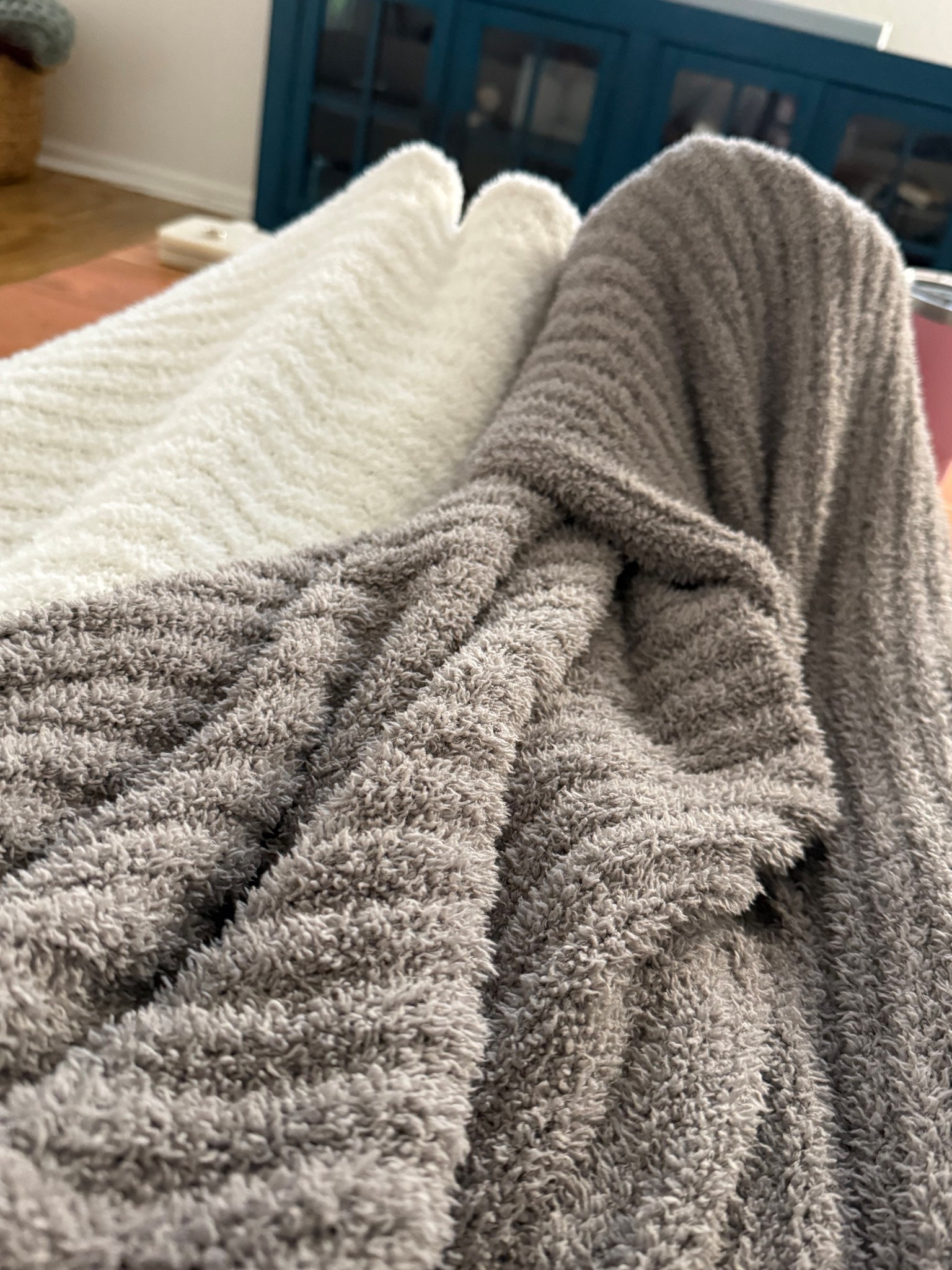 Grey or white?! Try a luxome throw blanket today! They are so comfy and my favorite blanket right now! 

#LTKselfcare #LTKSeasonal #LTKHome