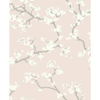 York Wallcoverings Branches Paper Strippable Wallpaper (Covers 56 sq. ft.) FB1402 - The Home Depo... | The Home Depot