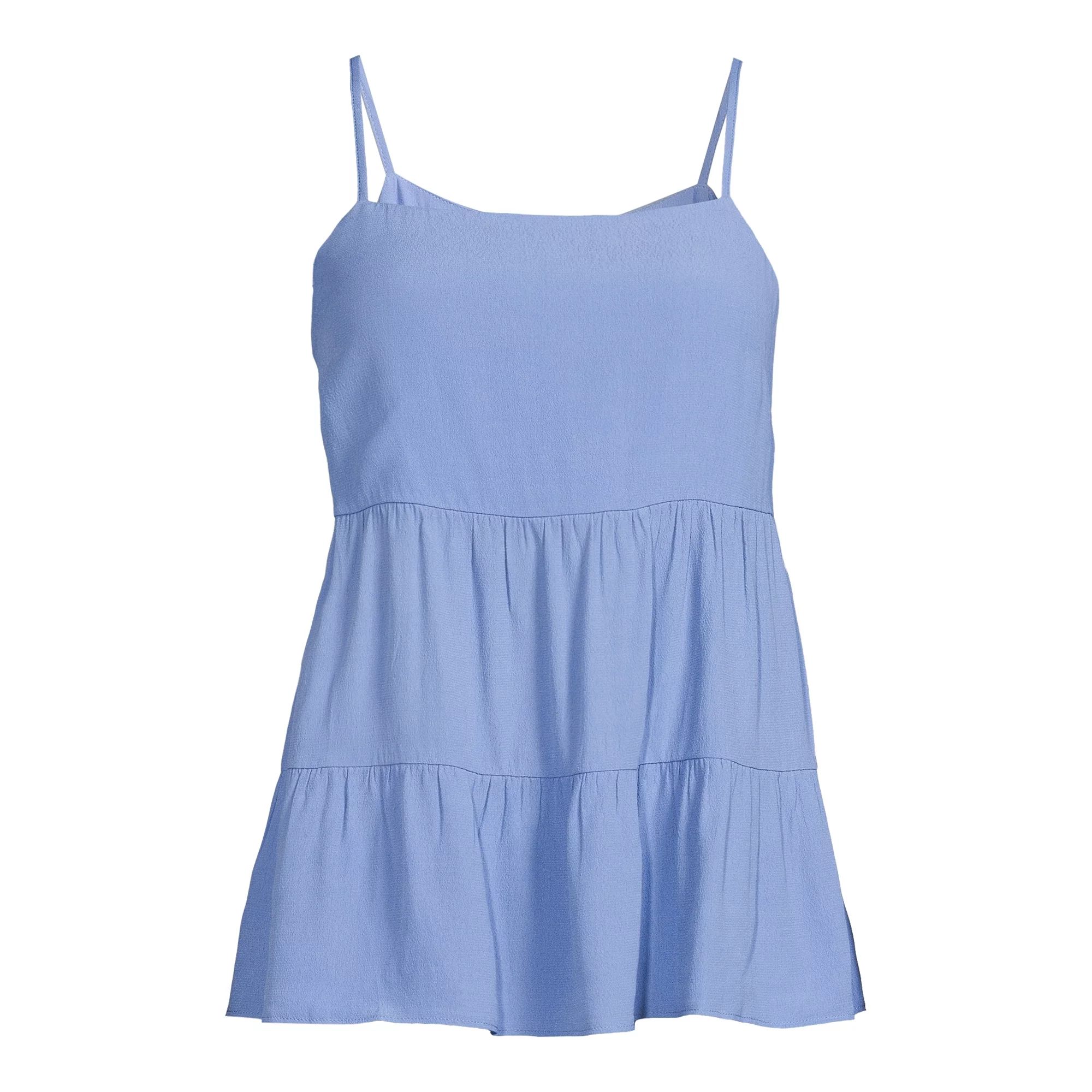 Time and Tru Women's Tiered Cami Top | Walmart (US)