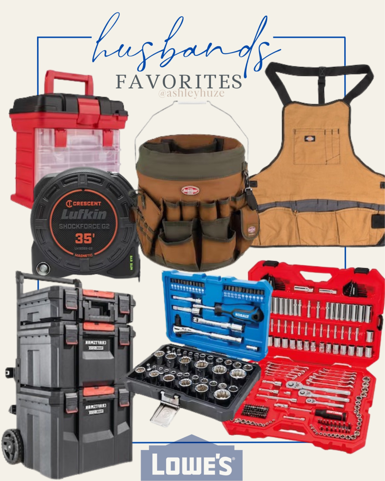 #ad I put together my husbands MOST used/needed items for the men on your list who love all things tools! You can find everything at @loweshomeimprovement!

#lowespartner

Gift ideas for DIY husbands / husband stocking stuffers / tools / dad gift idea / 

#LTKhome #LTKsalealert #LTKHoliday