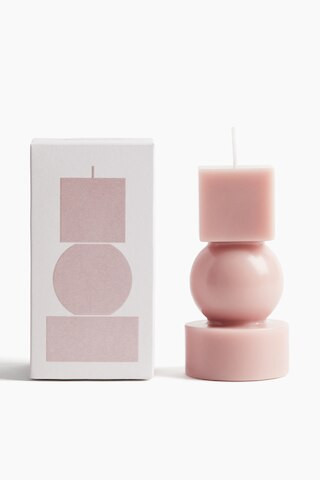 H & M - Small Pillar Candle - Pink | H&M (US + CA)