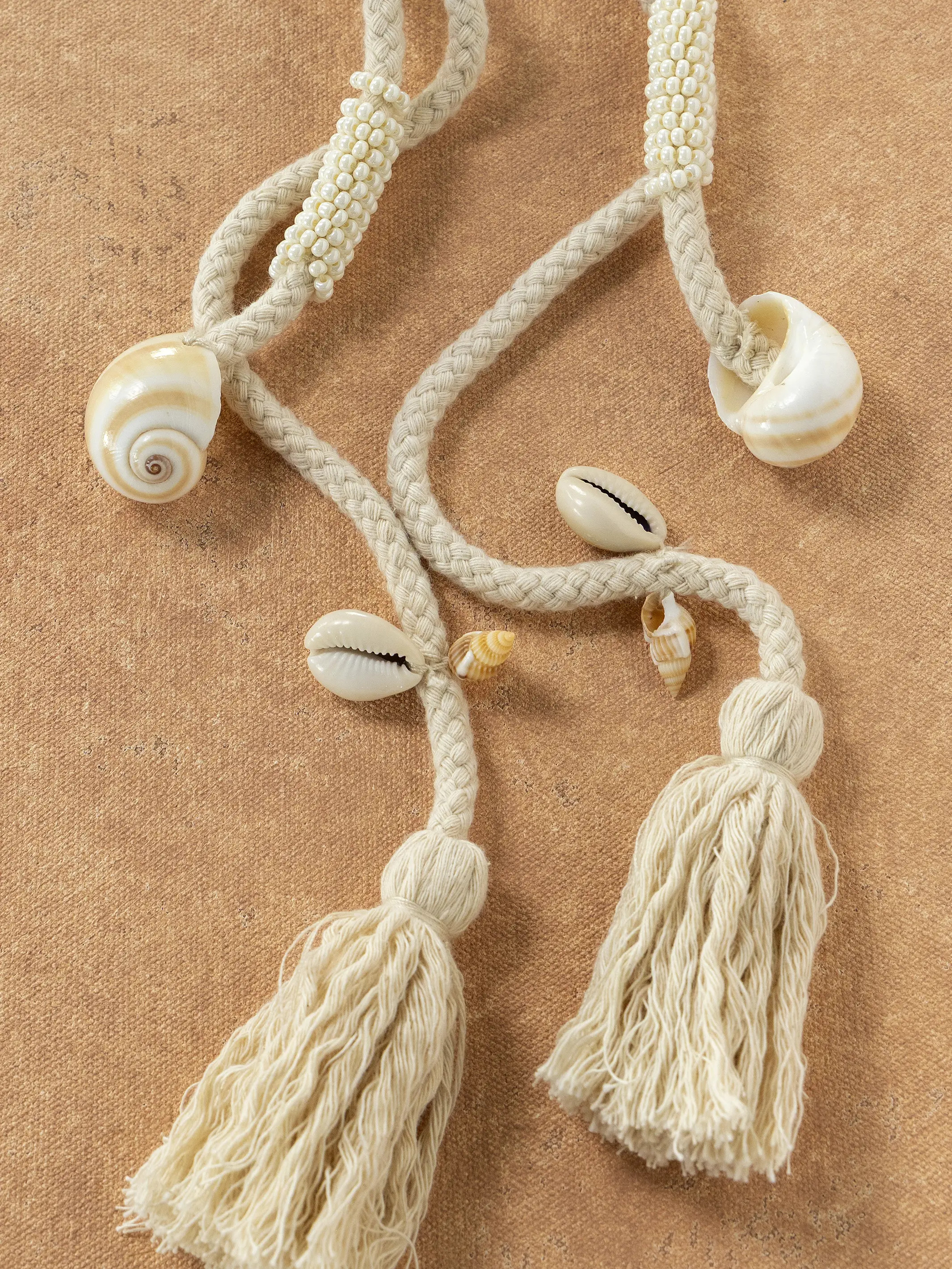 By the Shore Wrap Belt - Cream | Natural Life