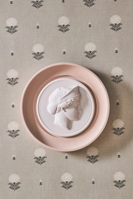 STATUETTE Pink Plaster Framed Intaglio Gallery Wall Charm | Anthropologie (US)