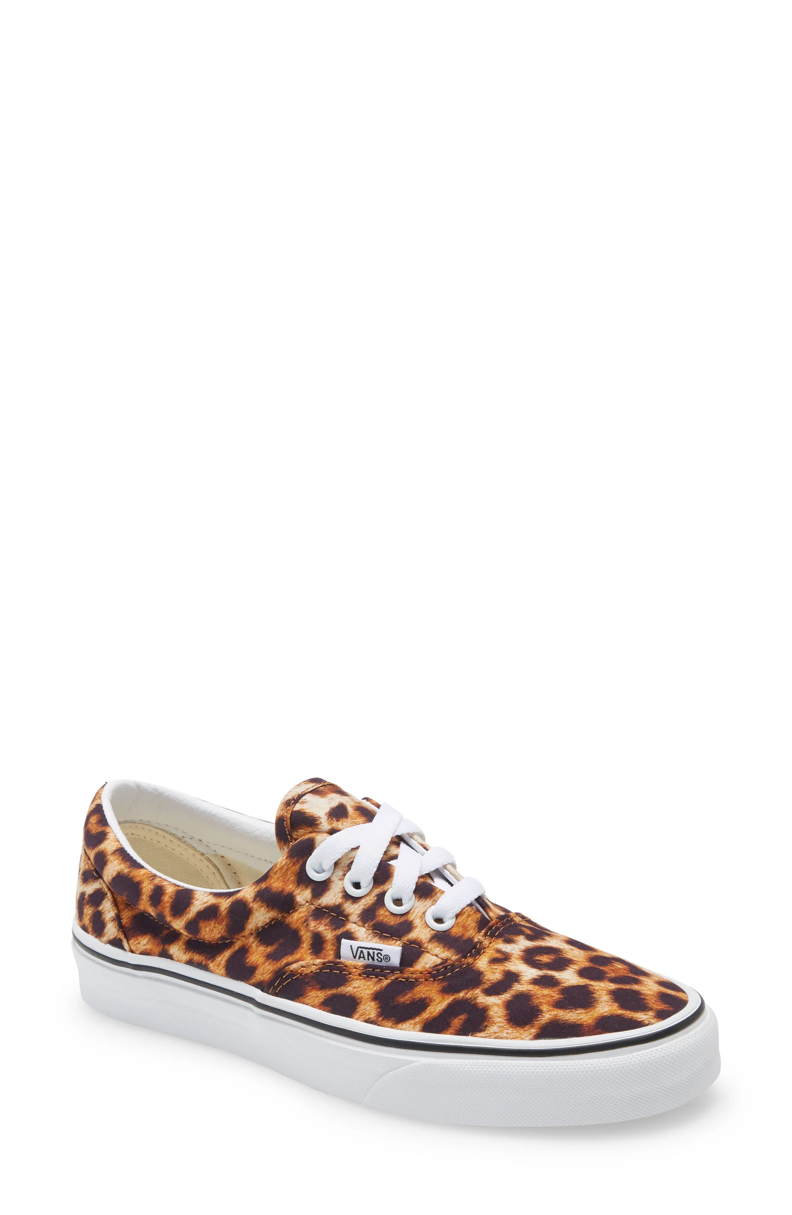 Women's Vans Leopard Era Sneaker, Size 9 M - Brown | Nordstrom