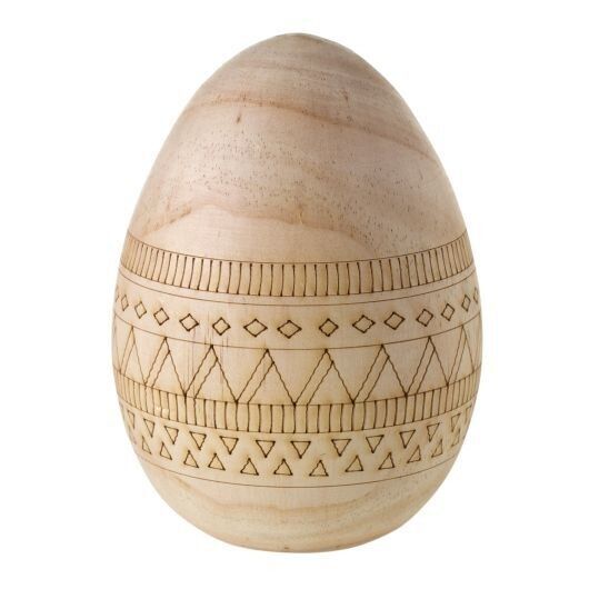 Lg Boho Egg | Wilson Home Decor