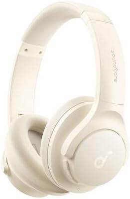 Soundcore by Anker Q20i Hybrid Active Noise Cancelling Headphones, Wireless Over-Ear Bluetooth, 4... | Amazon (US)