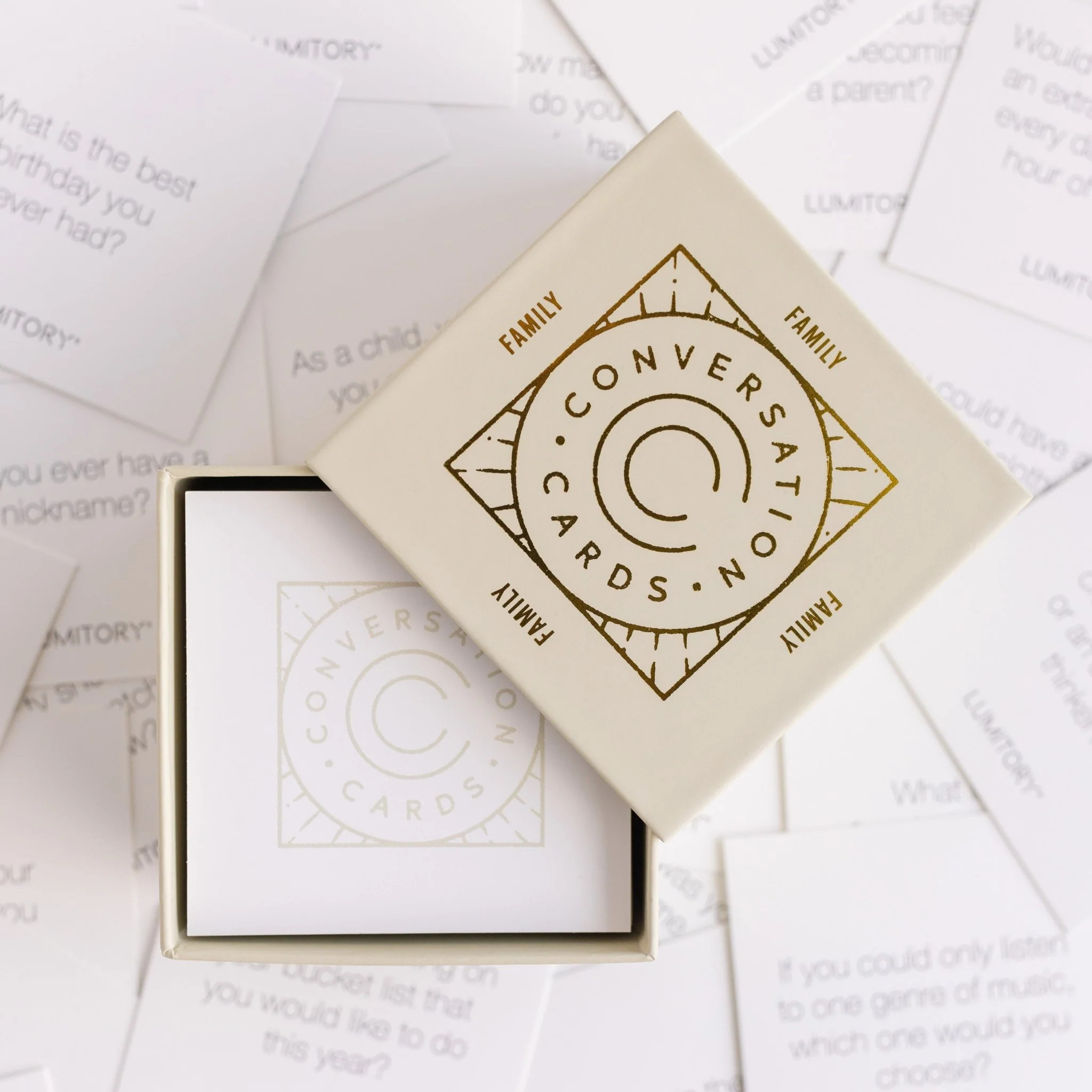 Family Conversation Cards | Lumitory